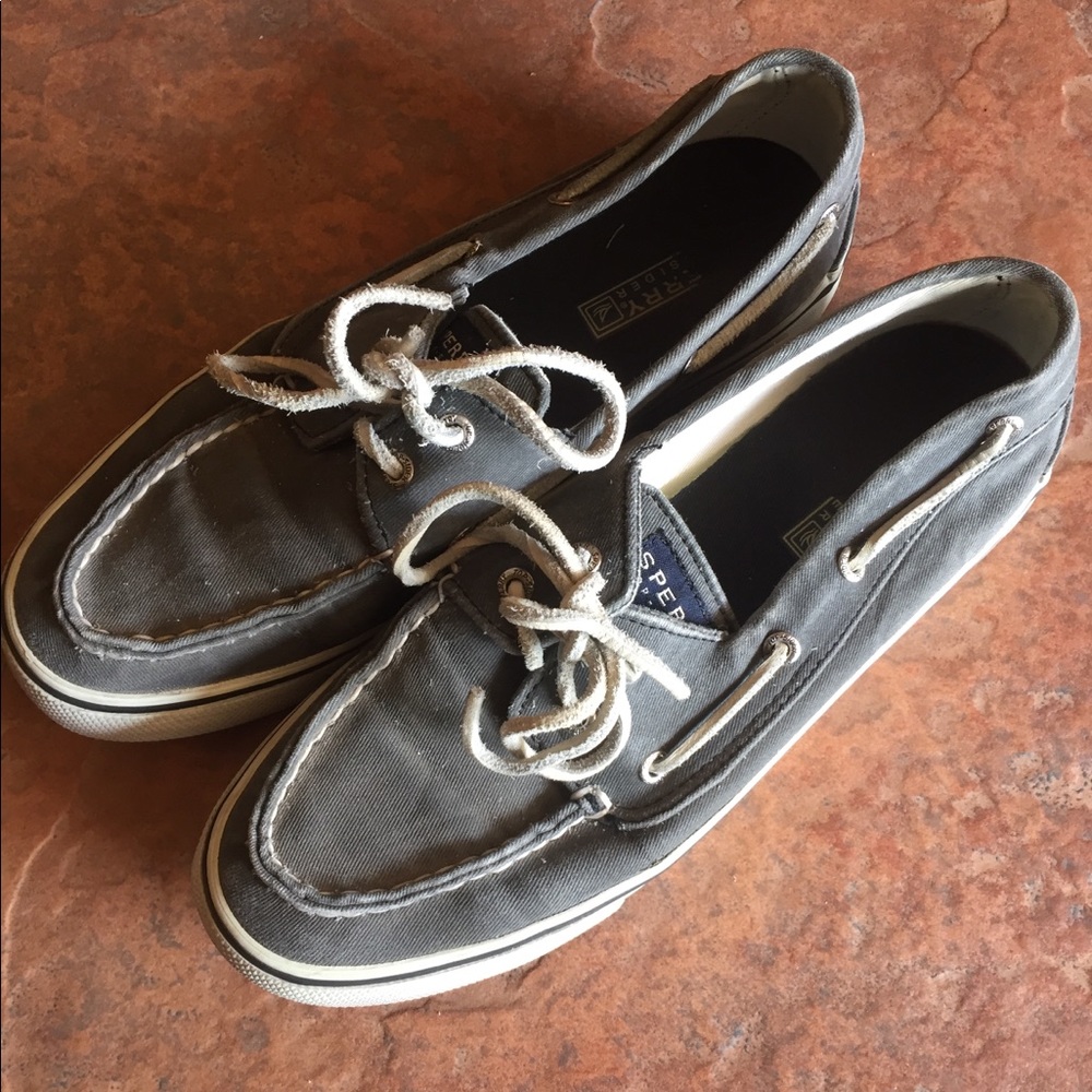 Navy Sperry Boat Shoes